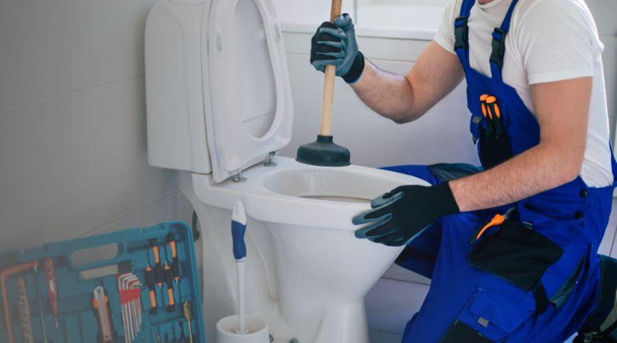 Professional clogged toilet repair in Pierce City, MO